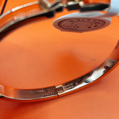 [Plus&Max]CLASSIC HM CLIC RED 8MM ENAMEL BRACELET