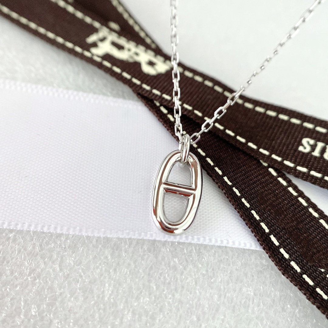 [Plus&Max]HM PIG NOSE NECKLACE