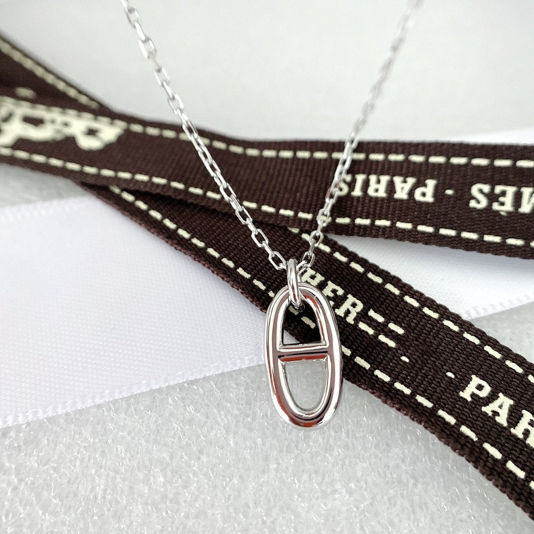 [Plus&Max]HM PIG NOSE NECKLACE