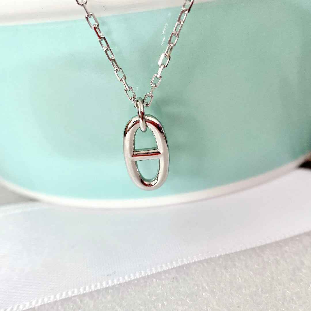 [Plus&Max]HM PIG NOSE NECKLACE