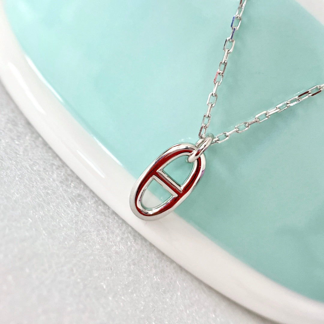 [Plus&Max]HM PIG NOSE NECKLACE