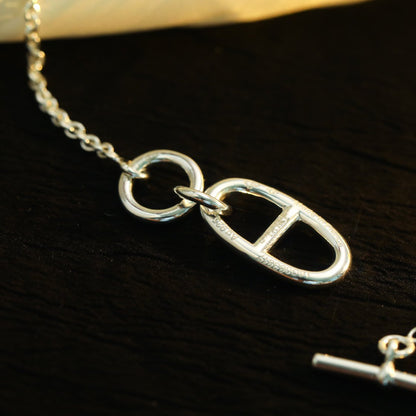 [Plus&Max]HM CHAINE D'ANCRE PENDANT NECKLACE STERLING SILVER