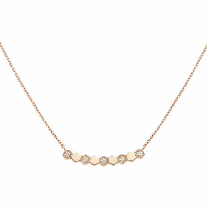 [Plus&Max]BEE MY LOVE DIAMOND NECKLACE