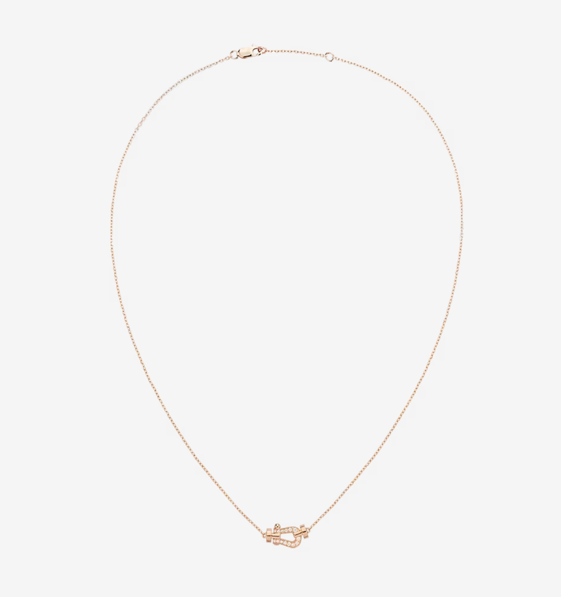 [Plus&Max]FORCE 10 DIAMOND PINK GOLD NECKLACE MINI MODEL