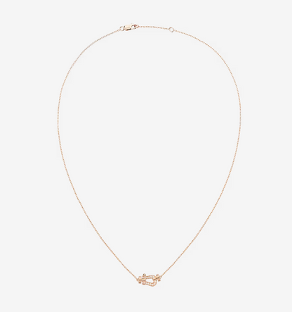 [Plus&Max]FORCE 10 DIAMOND PINK GOLD NECKLACE MINI MODEL