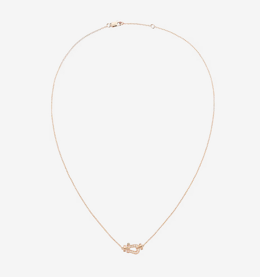 [Plus&Max]FORCE 10 DIAMOND PINK GOLD NECKLACE MINI MODEL