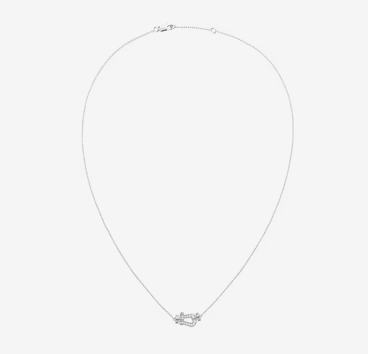 [Plus&Max]FORCE 10 DIAMOND SILVER NECKLACE MINI MODEL
