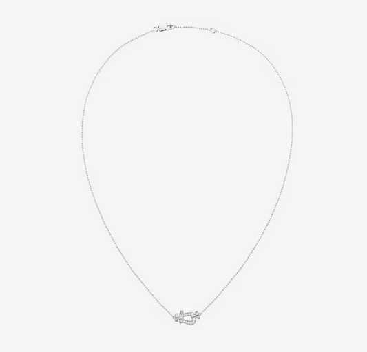 [Plus&Max]FORCE 10 DIAMOND SILVER NECKLACE MINI MODEL