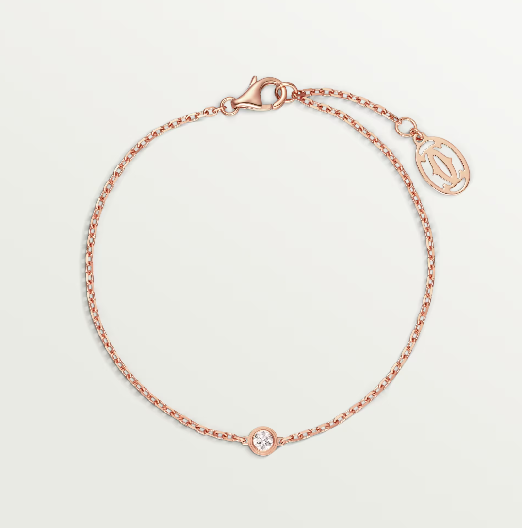[Plus&Max]DAMOUR DIAMOND LINK BRACELET