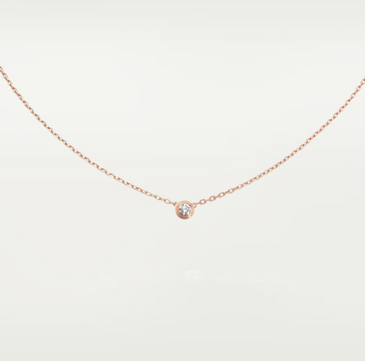 [Plus&Max]DAMOUR DIAMOND NECKLACE