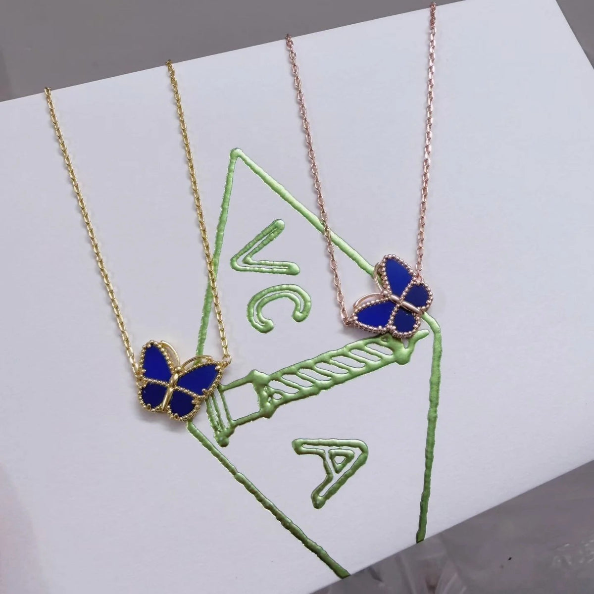 [Plus&Max] 2026 NEW LUCKY BUTTERFLY 1 MOTIFS NECKLACE