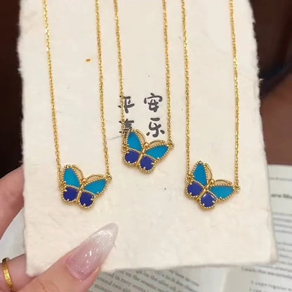 [Plus&Max] 2026 NEW LUCKY BUTTERFLY 1 MOTIFS NECKLACE