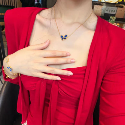 [Plus&Max] 2026 NEW LUCKY BUTTERFLY 1 MOTIFS NECKLACE