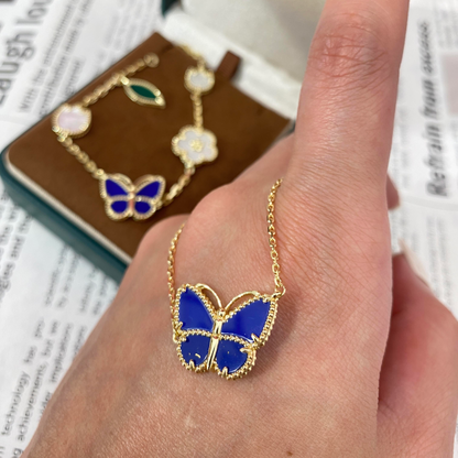 [Plus&Max] 2026 NEW LUCKY BUTTERFLY 1 MOTIFS NECKLACE