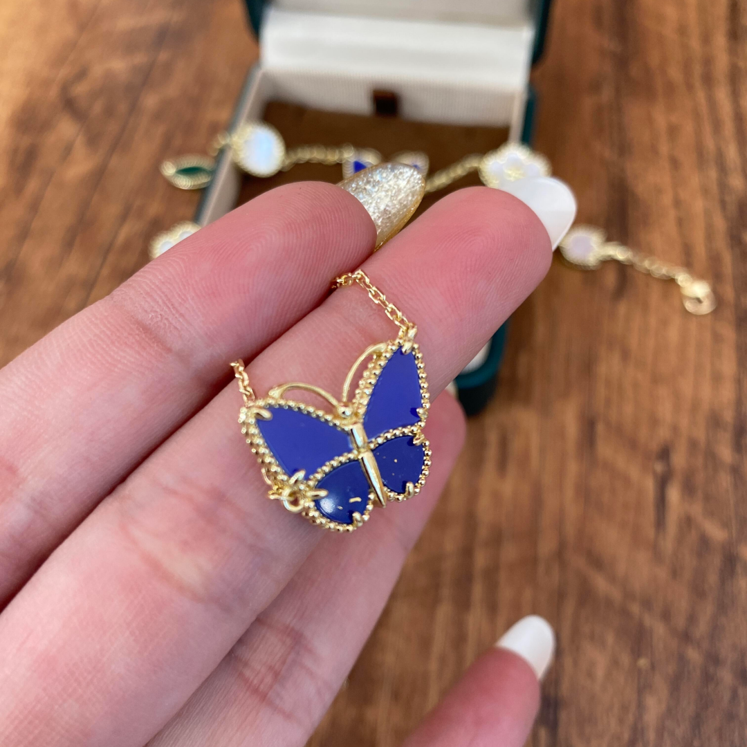[Plus&Max] 2026 NEW LUCKY BUTTERFLY 1 MOTIFS NECKLACE