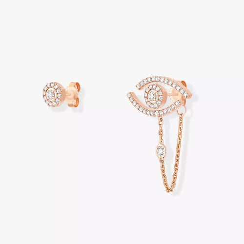 [Plus&Max]Lucky Eye Diamond Earrings