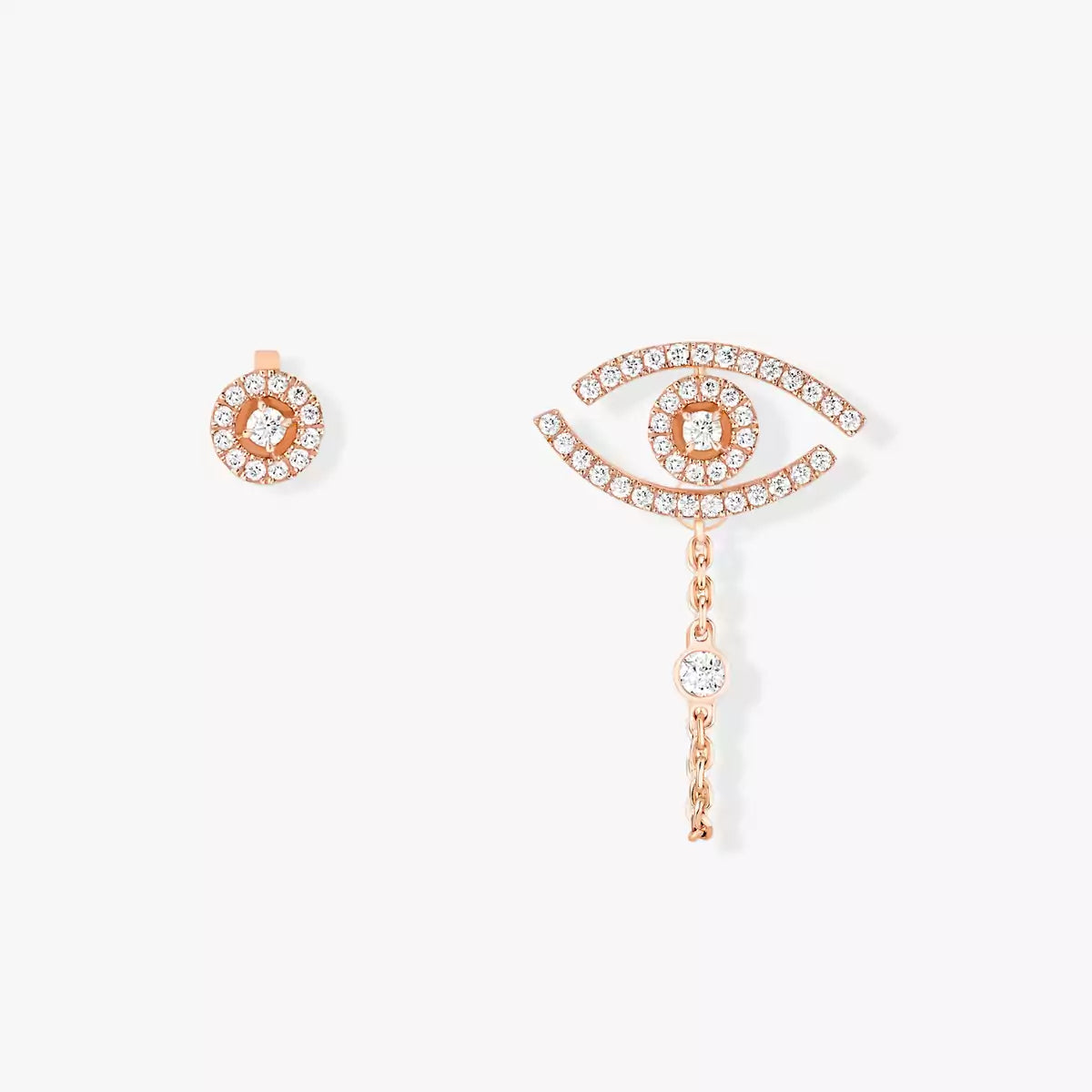 [Plus&Max]Lucky Eye Diamond Earrings
