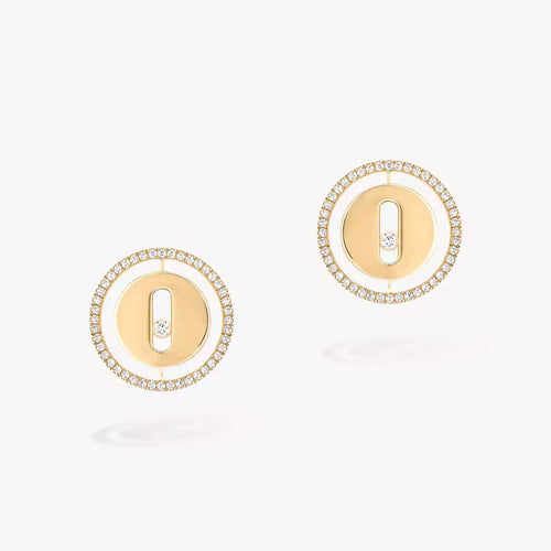 [Plus&Max]Lucky Move Diamond Earrings