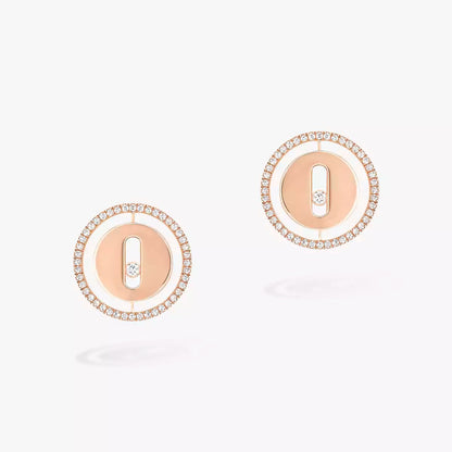 [Plus&Max]Lucky Move Diamond Earrings