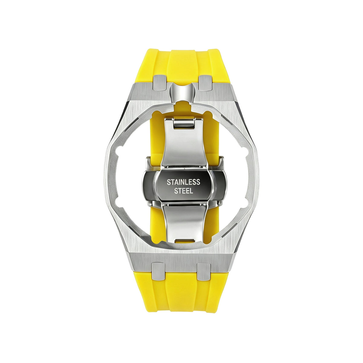 [Plus&Max]Royal Oak Pop Exclusive Steel Case & Silicone Strap With Cradle