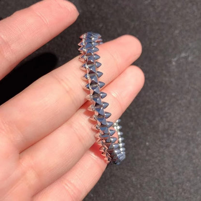 [Plus&Max]CLASH SILVER BRACELET