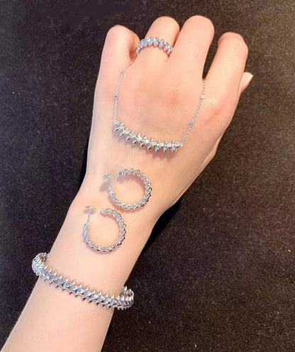 [Plus&Max]CLASH SILVER BRACELET