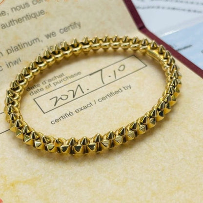 [Plus&Max]CLASH GOLD BRACELET