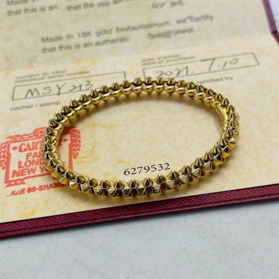 [Plus&Max]CLASH GOLD BRACELET