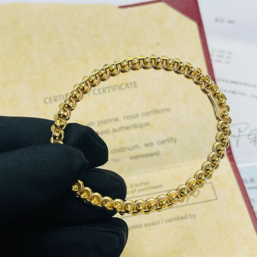 [Plus&Max]CLASH GOLD BRACELET