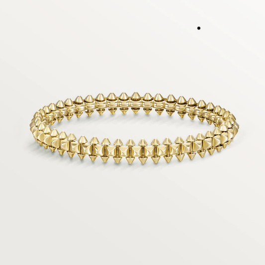 [Plus&Max]CLASH GOLD BRACELET