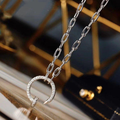 [Plus&Max]JUSTE NECKLACE DIAMONDS