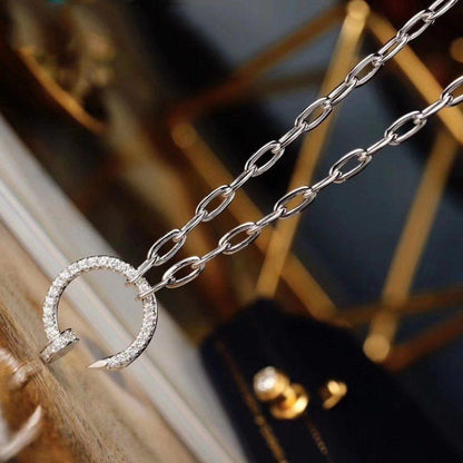 [Plus&Max]JUSTE NECKLACE DIAMONDS