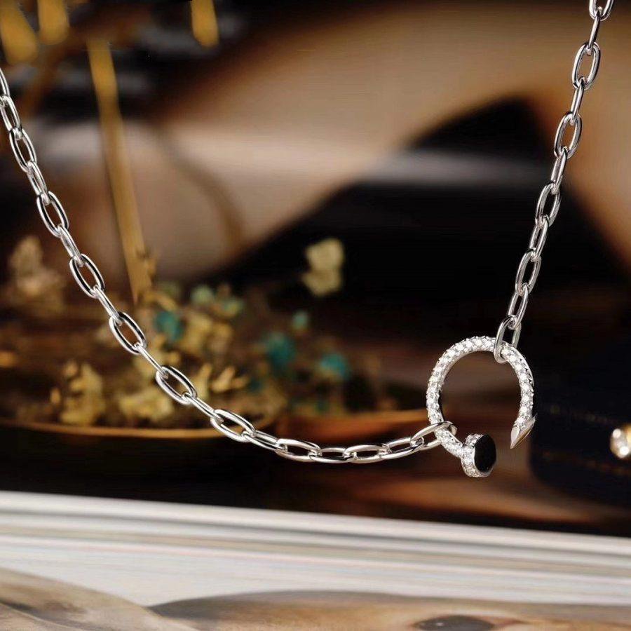 [Plus&Max]JUSTE NECKLACE DIAMONDS
