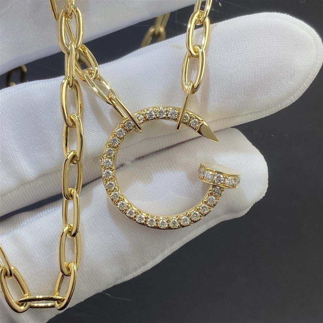 [Plus&Max]JUSTE NECKLACE DIAMONDS