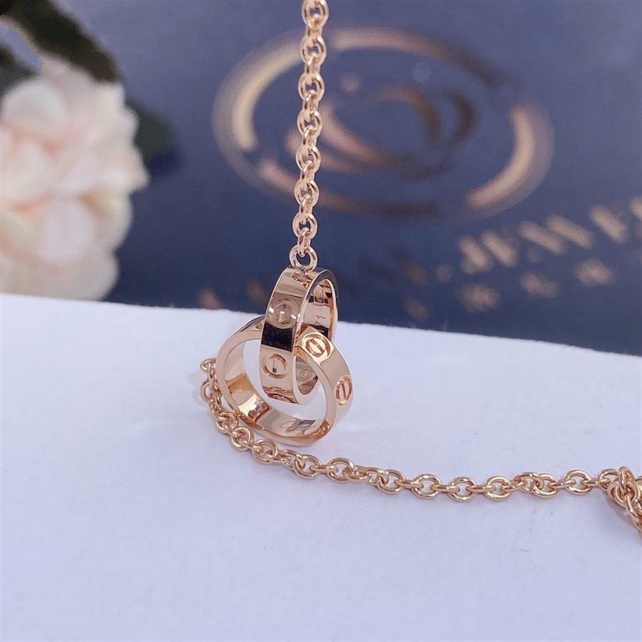 [Plus&Max]LOVE BRACELET DOUBLE RING