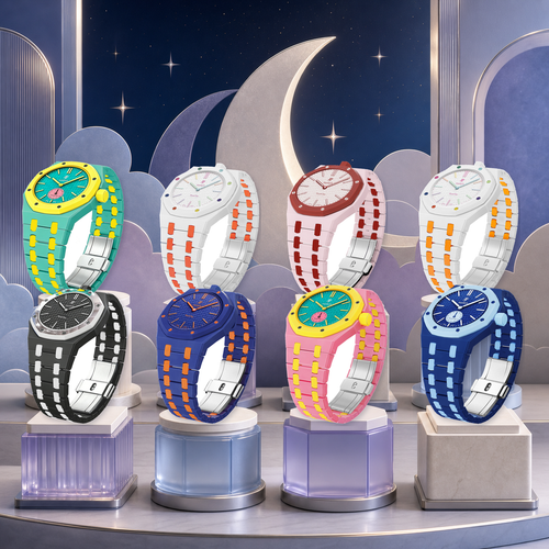 [Plus&Max]Royal Oak Pop Exclusive Bioceramic Case & Bioceramic Strap Mix Color