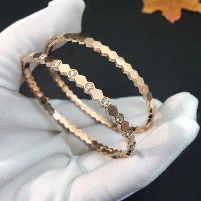 [Plus&Max]BEE LOVE SILVER DIAMOND BRACELET