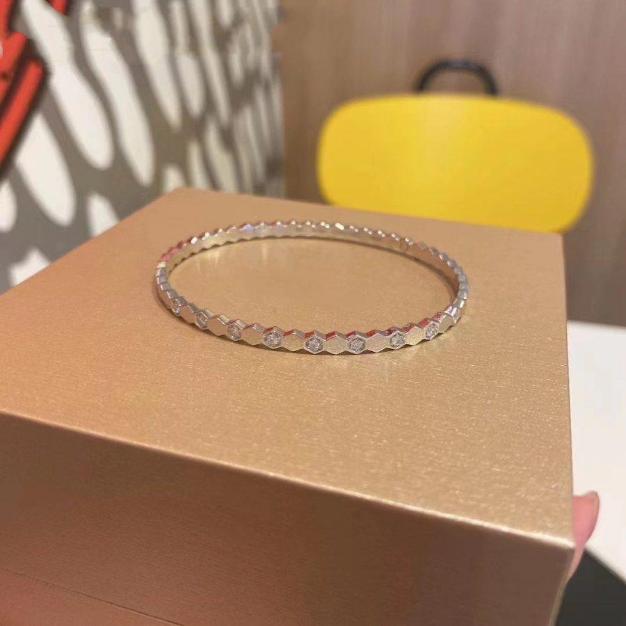 [Plus&Max]BEE LOVE SILVER DIAMOND BRACELET