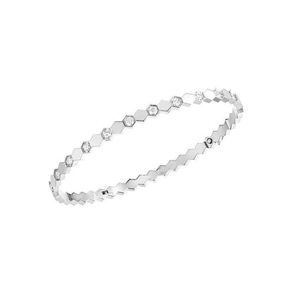 [Plus&Max]BEE LOVE SILVER DIAMOND BRACELET