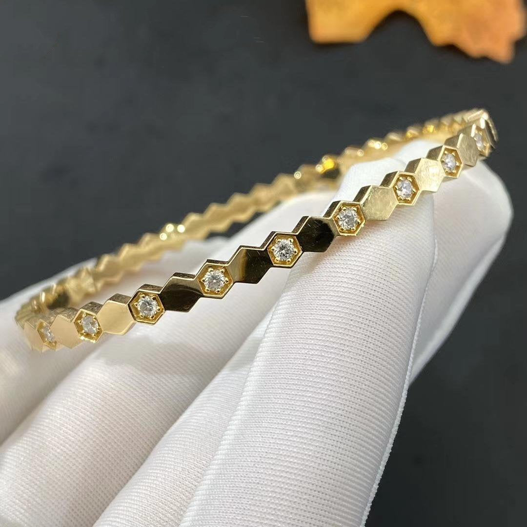 [Plus&Max]BEE LOVE GOLD DIAMOND BRACELET