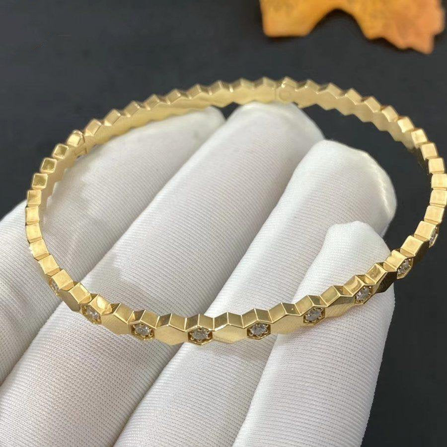 [Plus&Max]BEE LOVE GOLD DIAMOND BRACELET