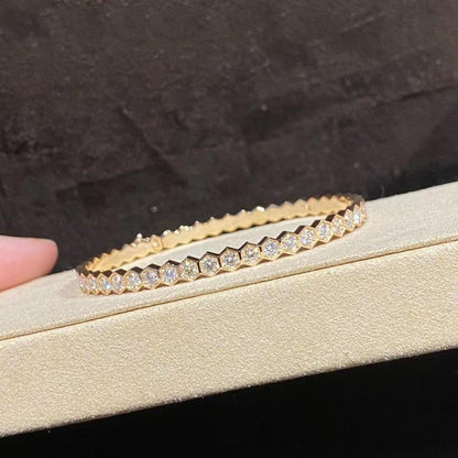 [Plus&Max]BEE LOVE GOLD BRACELET FULL DIAMOND