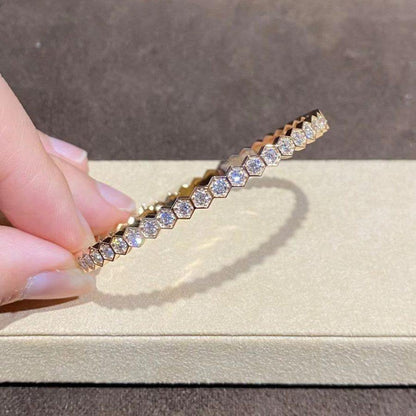 [Plus&Max]BEE LOVE GOLD BRACELET FULL DIAMOND