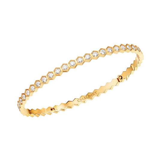 [Plus&Max]BEE LOVE GOLD BRACELET FULL DIAMOND