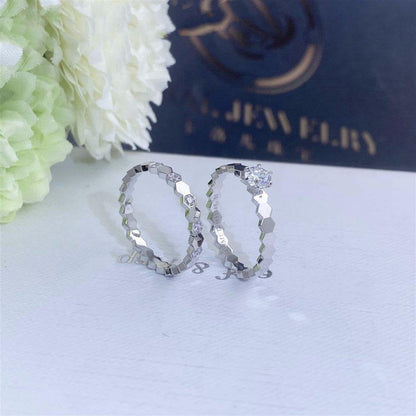 [Plus&Max]BEE LOVE RING SILVER 1 DIAMOND
