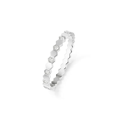 [Plus&Max]BEE LOVE RING SILVER DIAMOND