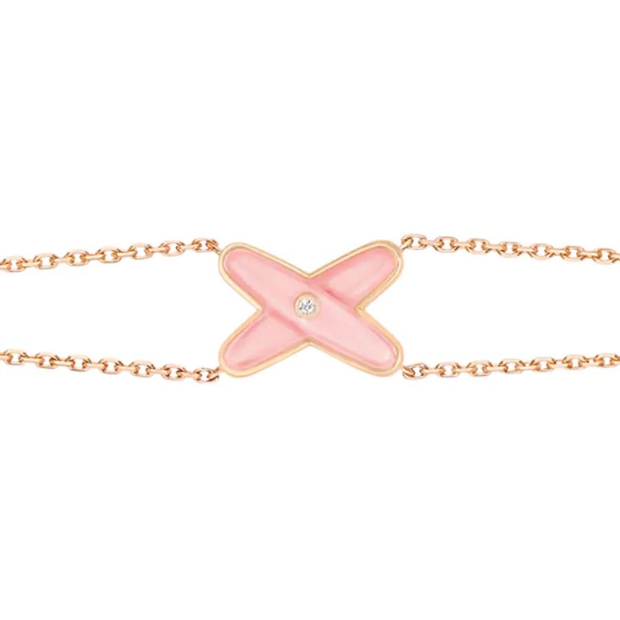 [Plus&Max]JEUX BRACELET PINK MOP PINK GOLD 1 DIAMOND
