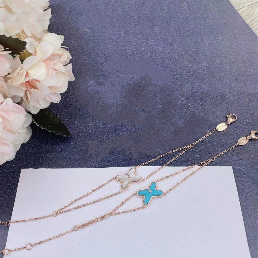 [Plus&Max]JEUX BRACELET TURQUOISE PINK GOLD 1 DIAMOND