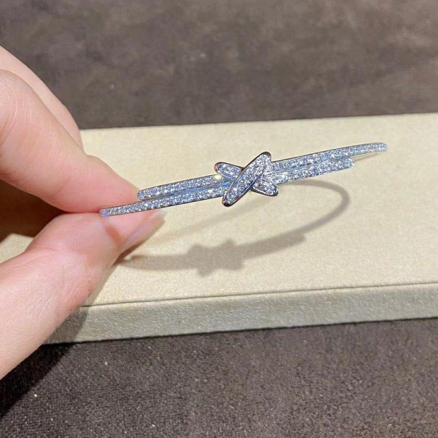 [Plus&Max]JEUX DE BRACELET DIAMONDS SILVER