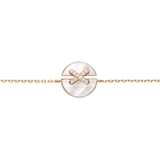 [Plus&Max]JEUX DE BRACELET MOP PINK GOLD DIAMONDS